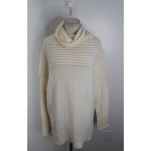 Pietro Brunelli Milano Chunky Knit Tunic Sweater Small Wool Blend Made In Italy